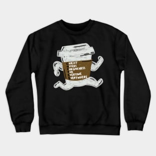 Coffee for Every Human Bean Crewneck Sweatshirt